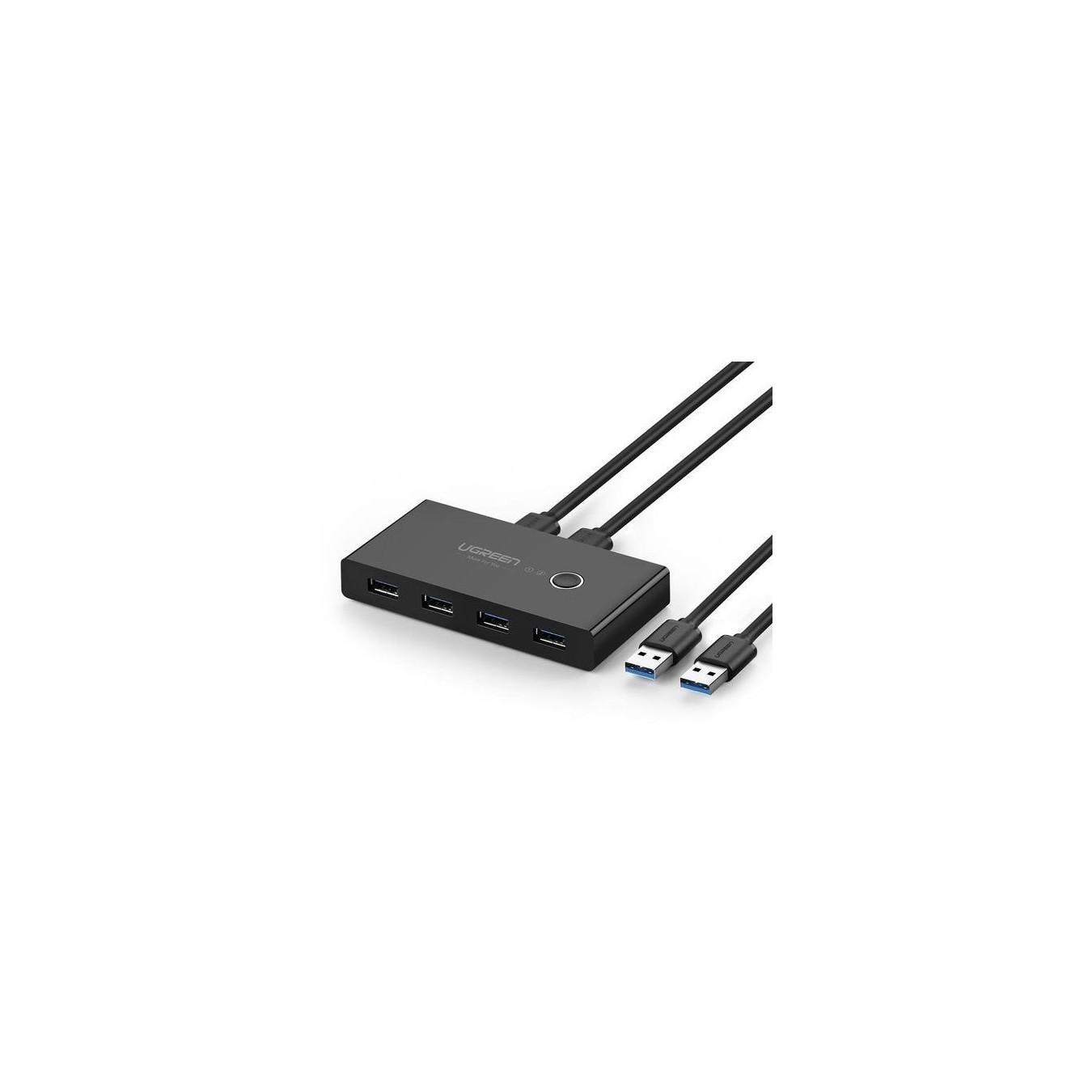 UGREEN Switchbox HUB 6-Port USB 3.2 Gen 1 Hub - 30768 - (Black, USB-A Hub, 6x USB-A ports, 5 V)