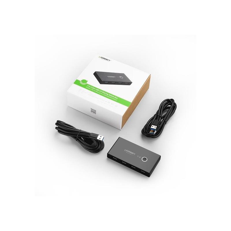 Buy UGREEN Switchbox HUB 6-Port USB 3.2 Gen 1 Hub - 30768 - (Black, USB-A Hub, 6... in Cyprus, Nicosia, Limassol, Larnaka, Pafos