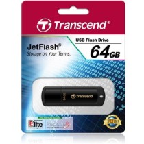 Transcend JetFlash 350 USB Stick 64GB - JetFlash 350 - Black, 64GB, USB 2.0 — Buy in Cyprus with Fast Delivery