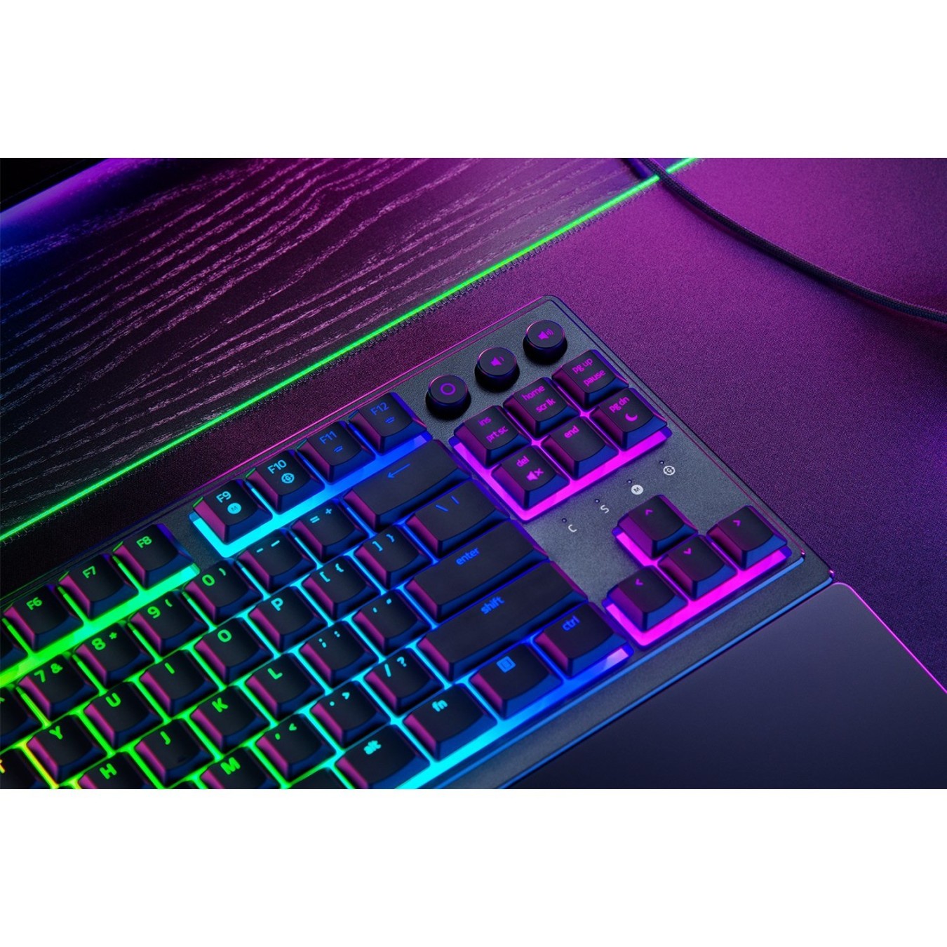 Razer Ornata V3 - V3 - Tenkeyless, German QWERTZ, Wired USB, RGB Mecha-membrane, Black — Buy in Cyprus with Fast Delivery