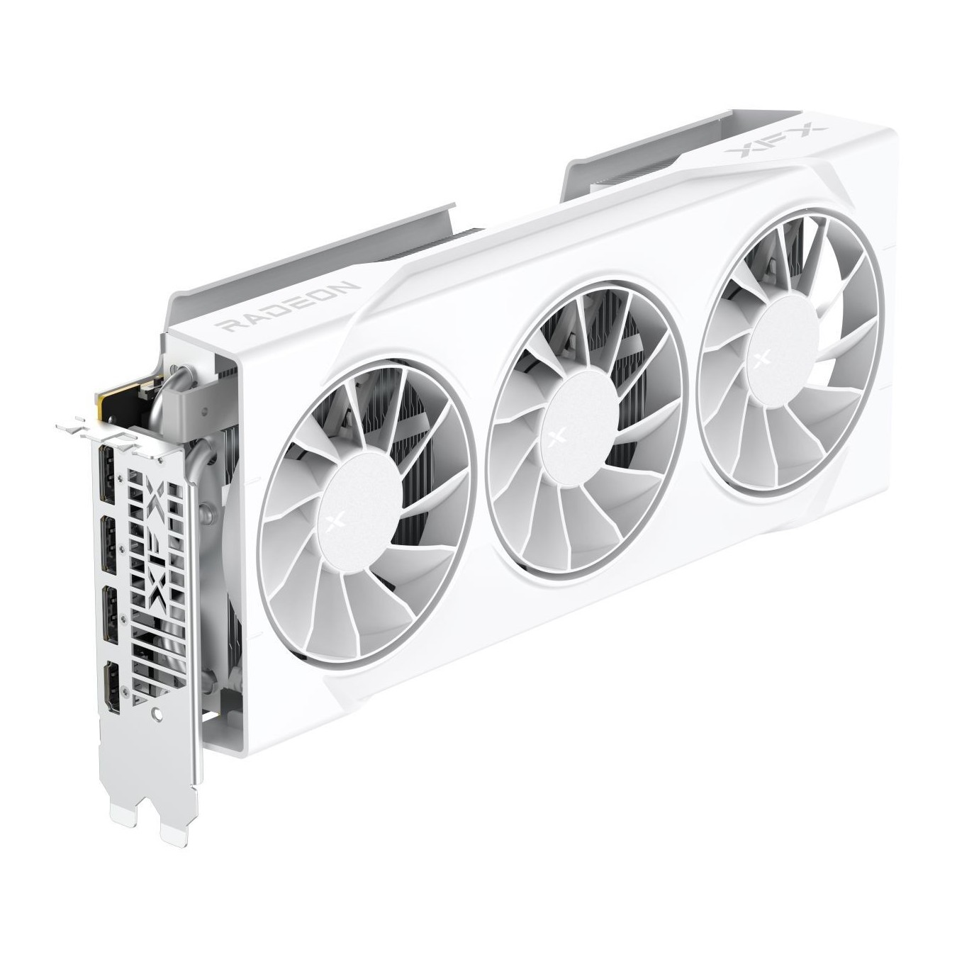 RX 9070 - RX 9070 - White, 16GB GDDR6, 1440 MHz / 2700 MHz boost, PCIe 5.0, 3-Fan Swift OC — Buy in Cyprus with Fast Delivery
