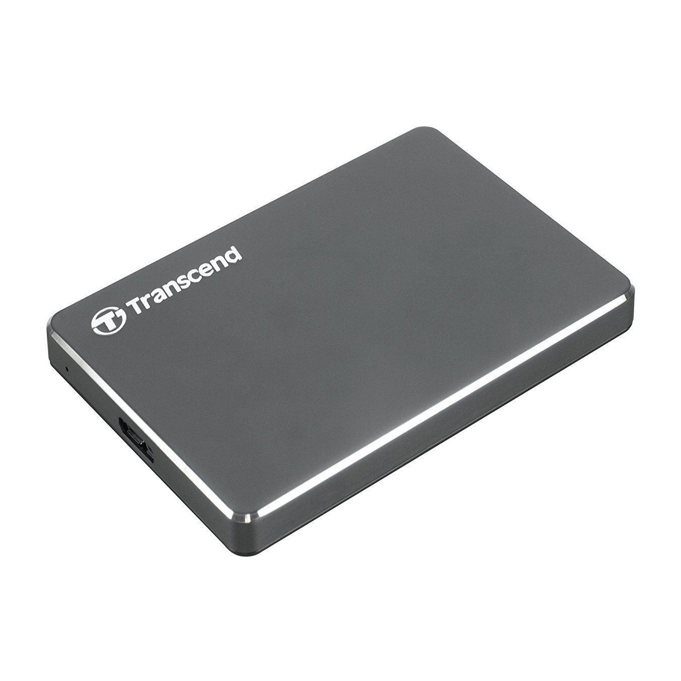 Transcend StoreJet 25C3N - 1TB USB 3.1 Portable HDD, Grey, Aluminium — Buy in Cyprus with Fast Delivery