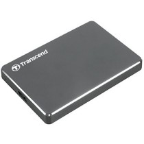 Transcend StoreJet 25C3N - 1TB USB 3.1 Portable HDD, Grey, Aluminium — Buy in Cyprus with Fast Delivery
