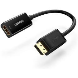 DP to HDMI Converter - 40363 - Black, 0.25 m, DP Male to HDMI Female, 4K — Buy in Cyprus with Fast Delivery