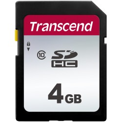 Buy Transcend 300S SDHC Card - 300S - Black, 4GB, Class 10, 20/10 MB/s in Cyprus, Nicosia, Limassol, Larnaka, Pafos