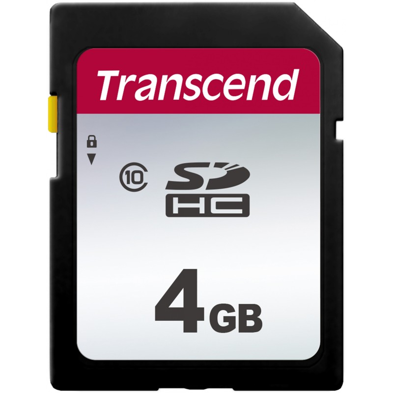 Buy Transcend 300S SDHC Card - 300S - Black, 4GB, Class 10, 20/10 MB/s in Cyprus, Nicosia, Limassol, Larnaka, Pafos