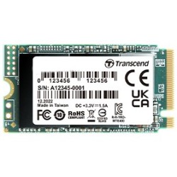 Buy Transcend 256GB M.2 PCIe NVMe Gen3x4 SSD 2242 TLC DRAM-less in Cyprus, Nicosia, Limassol, Larnaka, Pafos