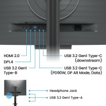 BenQ RD280UA 3:2 HDMI USB-C DP ErgoArm UHD - RD280UA - Black, 28in, 4K IPS — Buy in Cyprus with Fast Delivery