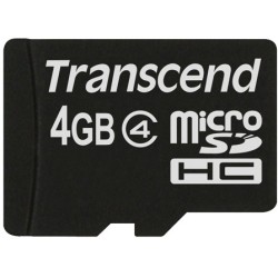Buy CARD 4GB Transcend microSDHC Class 4 - TS4GUSDC4 - Black, 4GB microSDHC in Cyprus, Nicosia, Limassol, Larnaka, Pafos