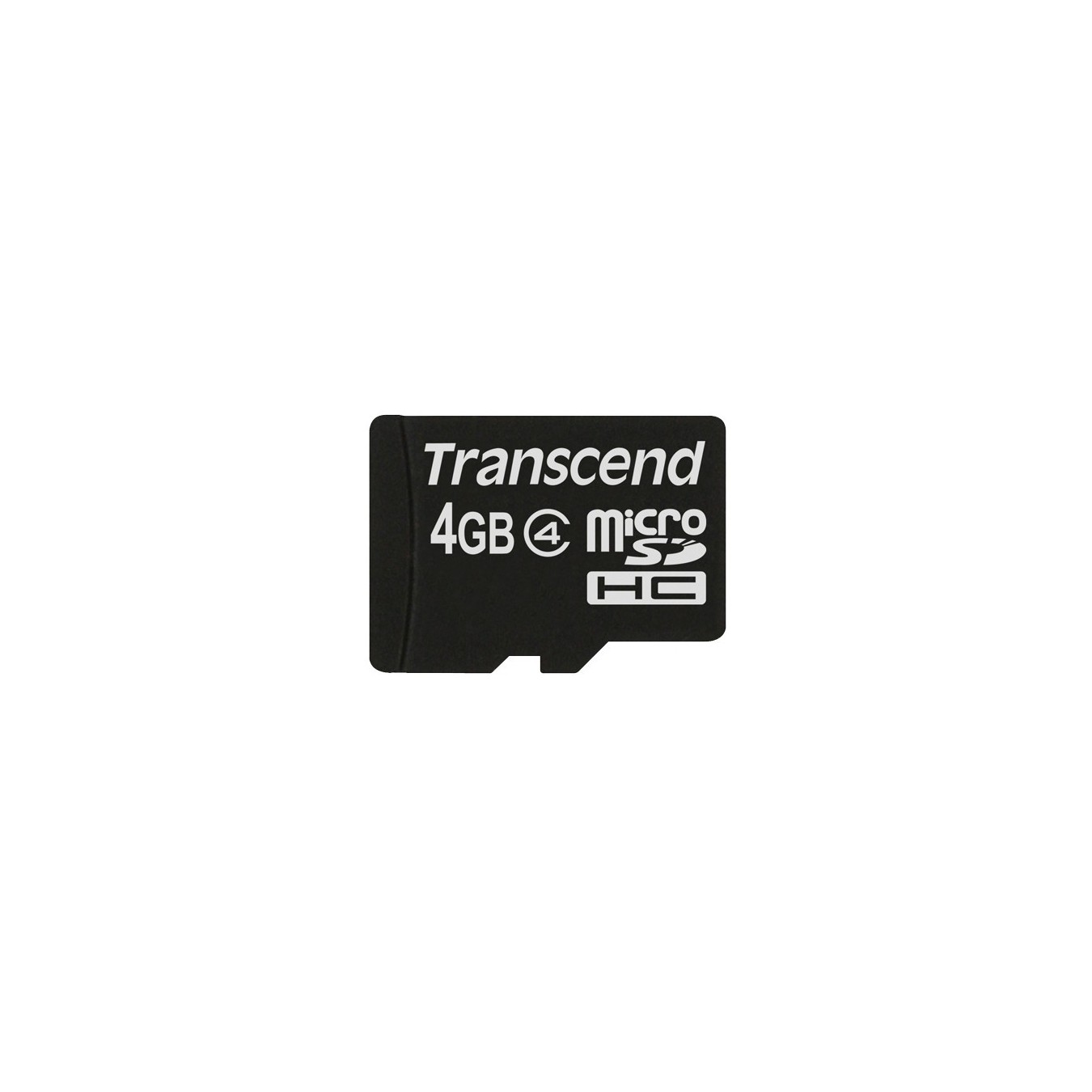 CARD 4GB Transcend microSDHC Class 4 - TS4GUSDC4 - Black, 4GB microSDHC — Buy in Cyprus with Fast Delivery