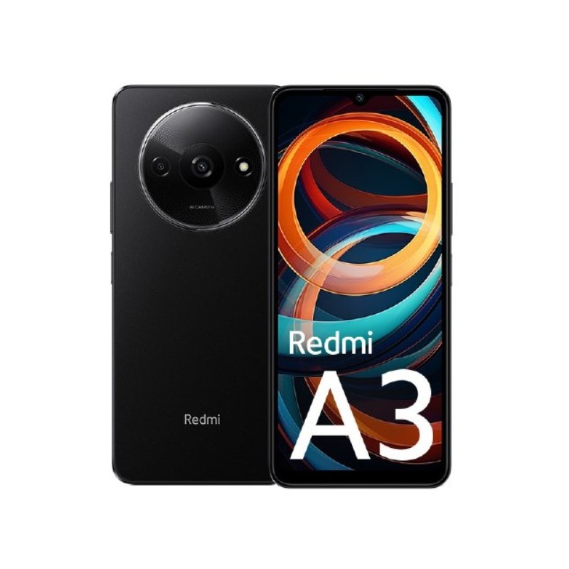 Buy Xiaomi Redmi A3 - A3 - Midnight Black, 64GB, 3GB RAM, Helio G36, 4G, 6.71" D... in Cyprus, Nicosia, Limassol, Larnaka, Pafos