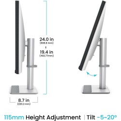Buy BenQ 80.0cm MA320U 16:9 DP USB-C HDMI silv. lift piv UHD - MA320U - White, 4... in Cyprus, Nicosia, Limassol, Larnaka, Pafos