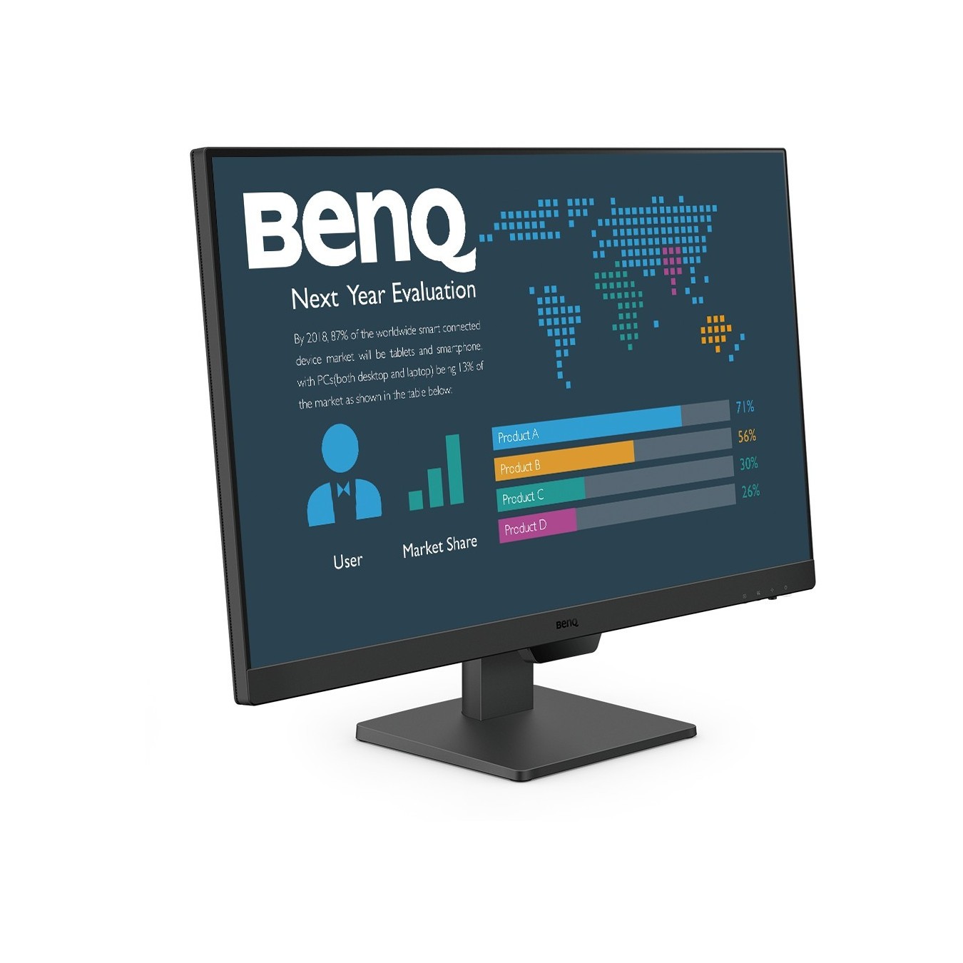 BL2790 68.6 cm 27-inch IPS LED Monitor - BL2790 - Black, 27-inch, Full HD — Buy in Cyprus with Fast Delivery