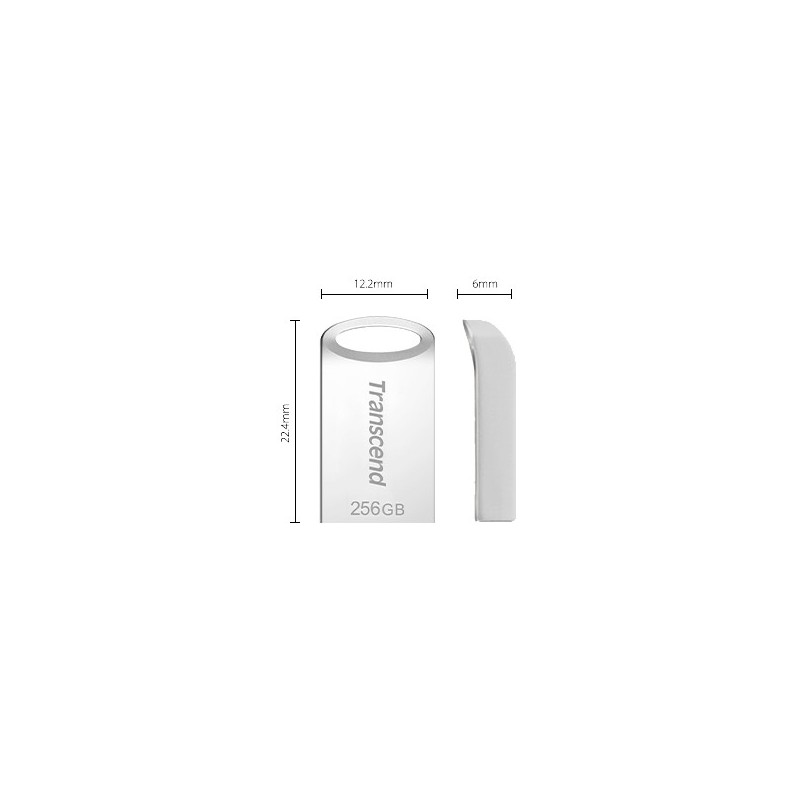 Buy Transcend JetFlash 710S USB 3.2 Gen1 Pen Drive - JetFlash 710S - Silver, 256... in Cyprus, Nicosia, Limassol, Larnaka, Pafos