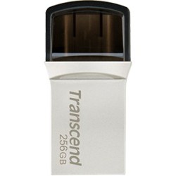 Buy Transcend JetFlash 256GB USB 3.1 Pen Drive - Silver - USB-A & USB-C in Cyprus, Nicosia, Limassol, Larnaka, Pafos