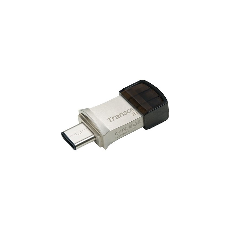 Buy Transcend JetFlash 256GB USB 3.1 Pen Drive - Silver - USB-A & USB-C in Cyprus, Nicosia, Limassol, Larnaka, Pafos