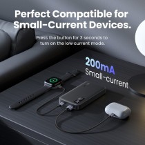 UGREEN 10000mAh Two-way Fast Charging Powerbank - 25742 - (Black, 10000mAh, USB-C input, 2-port USB output)