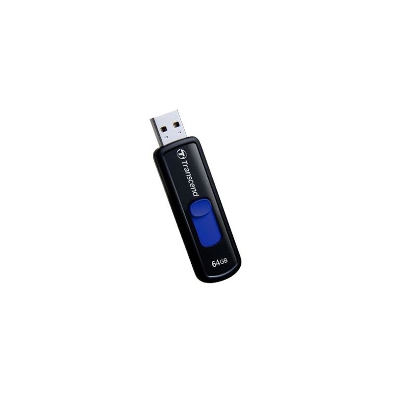 Buy STICK 64GB Transcend JetFlash 760 USB3.2 Gen1 - JetFlash 760 - Black/Blue, 6... in Cyprus, Nicosia, Limassol, Larnaka, Pafos