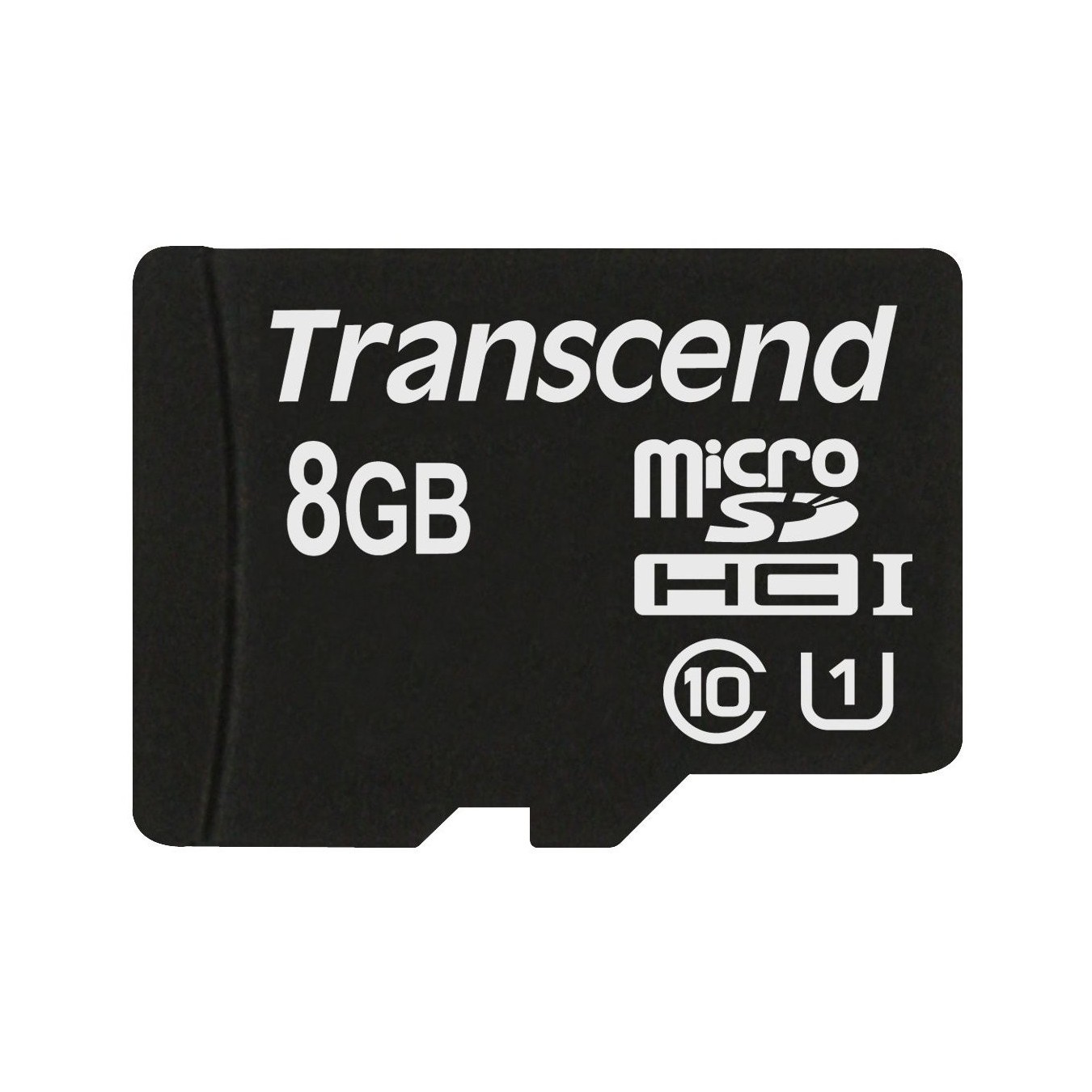 Transcend microSD Card 8GB SDHC UHS-I - Black/Red, 8GB, U1, Class 10, 90 MB/s — Buy in Cyprus with Fast Delivery