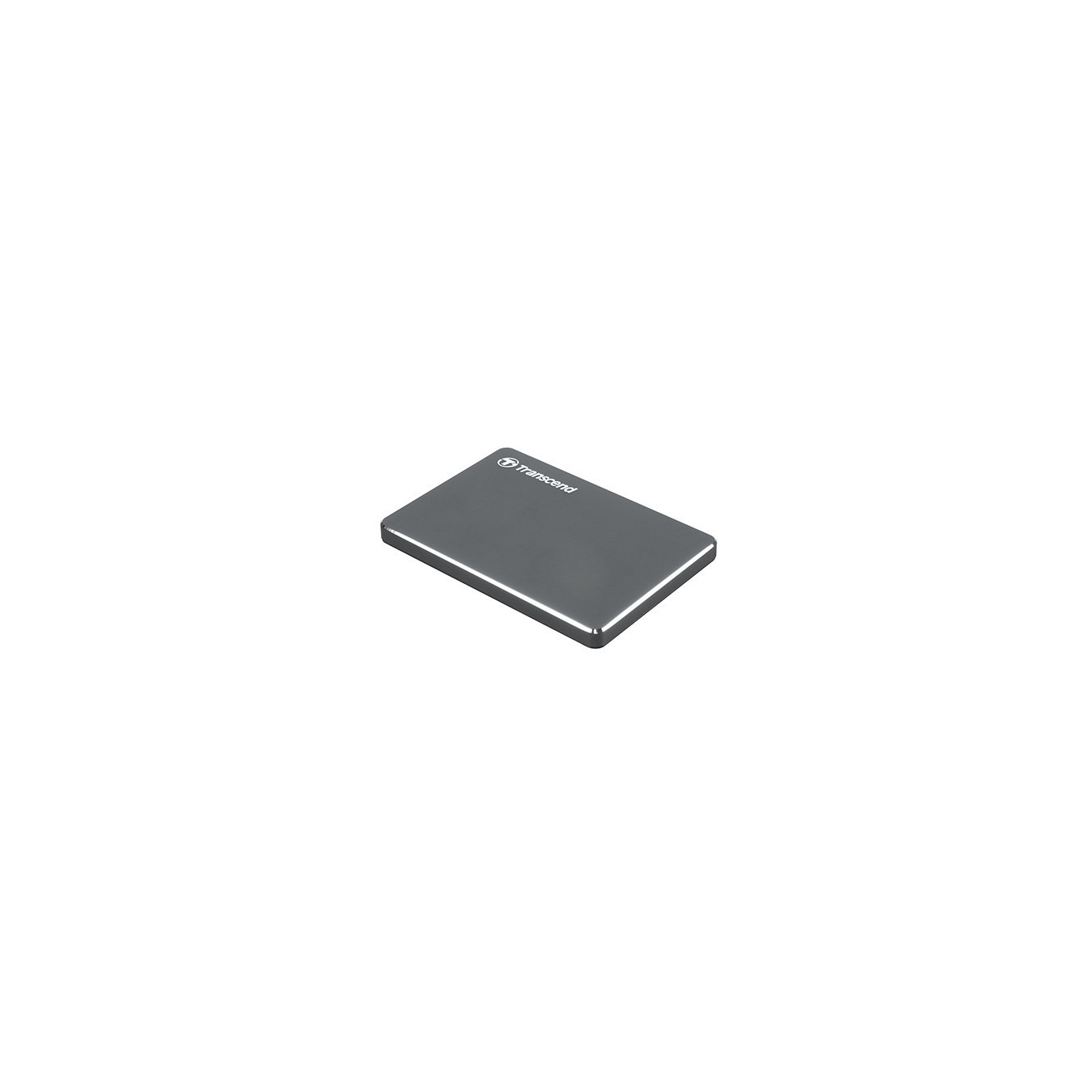 Transcend StoreJet 25C3N - 2TB Portable HDD - Grey, 2.5in, USB 3.1 Gen1, 5400 RPM, Aluminium