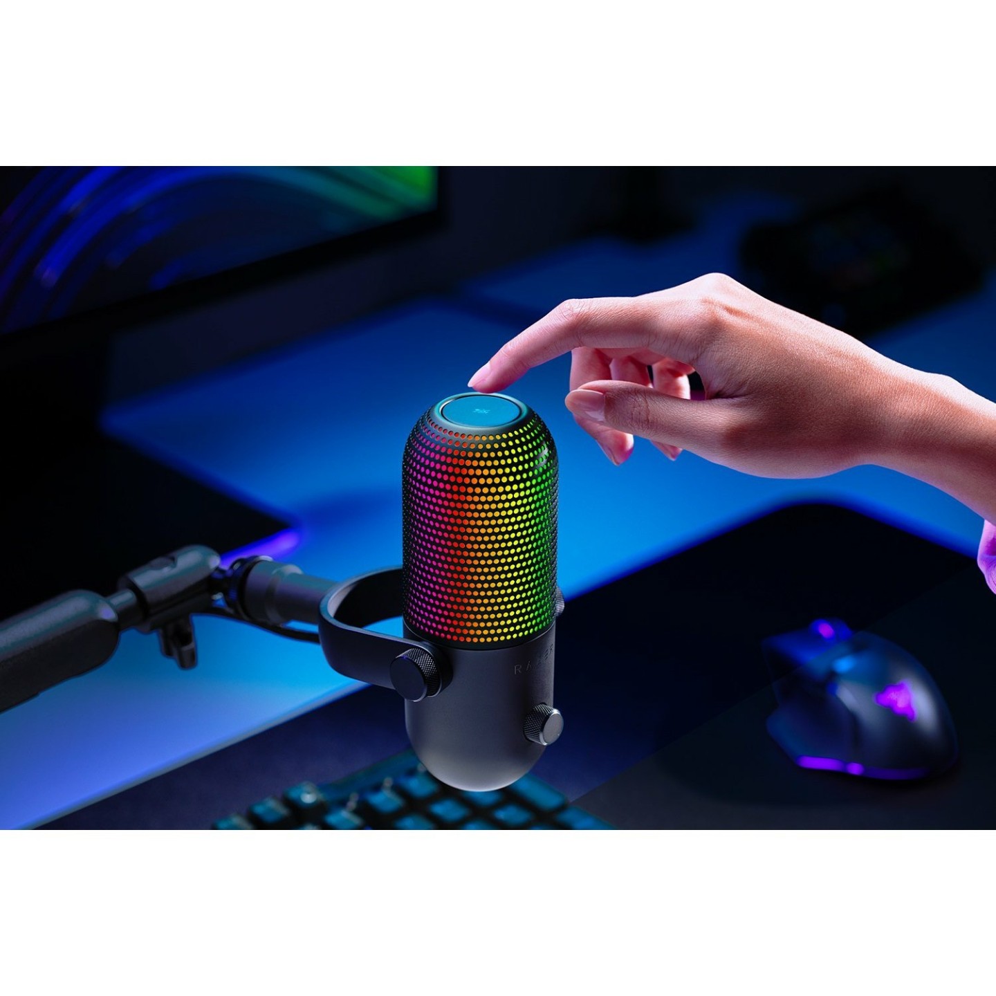 Razer Seiren V3 Chroma USB Condenser Mic - Supercardioid RGB - Black (Boxed) — Buy in Cyprus with Fast Delivery