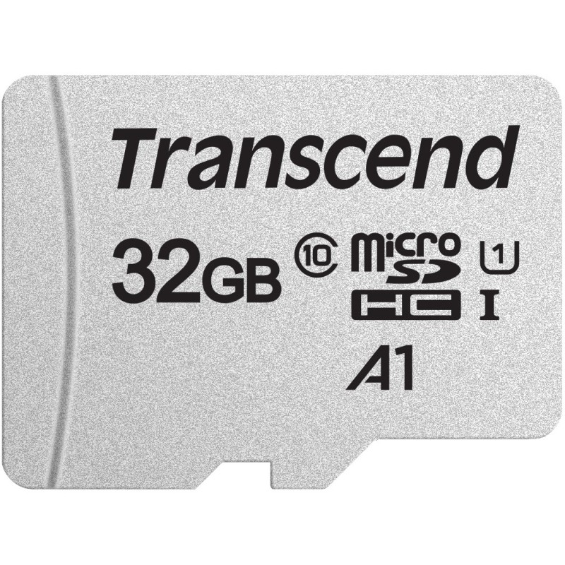 Buy Transcend microSD Card 32GB USD300S - Silver, microSDHC, U1, A1 in Cyprus, Nicosia, Limassol, Larnaka, Pafos