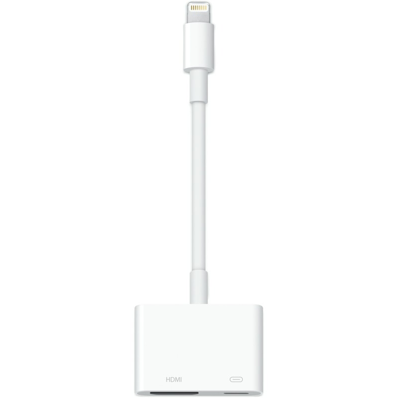 Buy APPLE Lightning Digital AV Adapter - White - Lightning to HDMI, 1080p in Cyprus, Nicosia, Limassol, Larnaka, Pafos