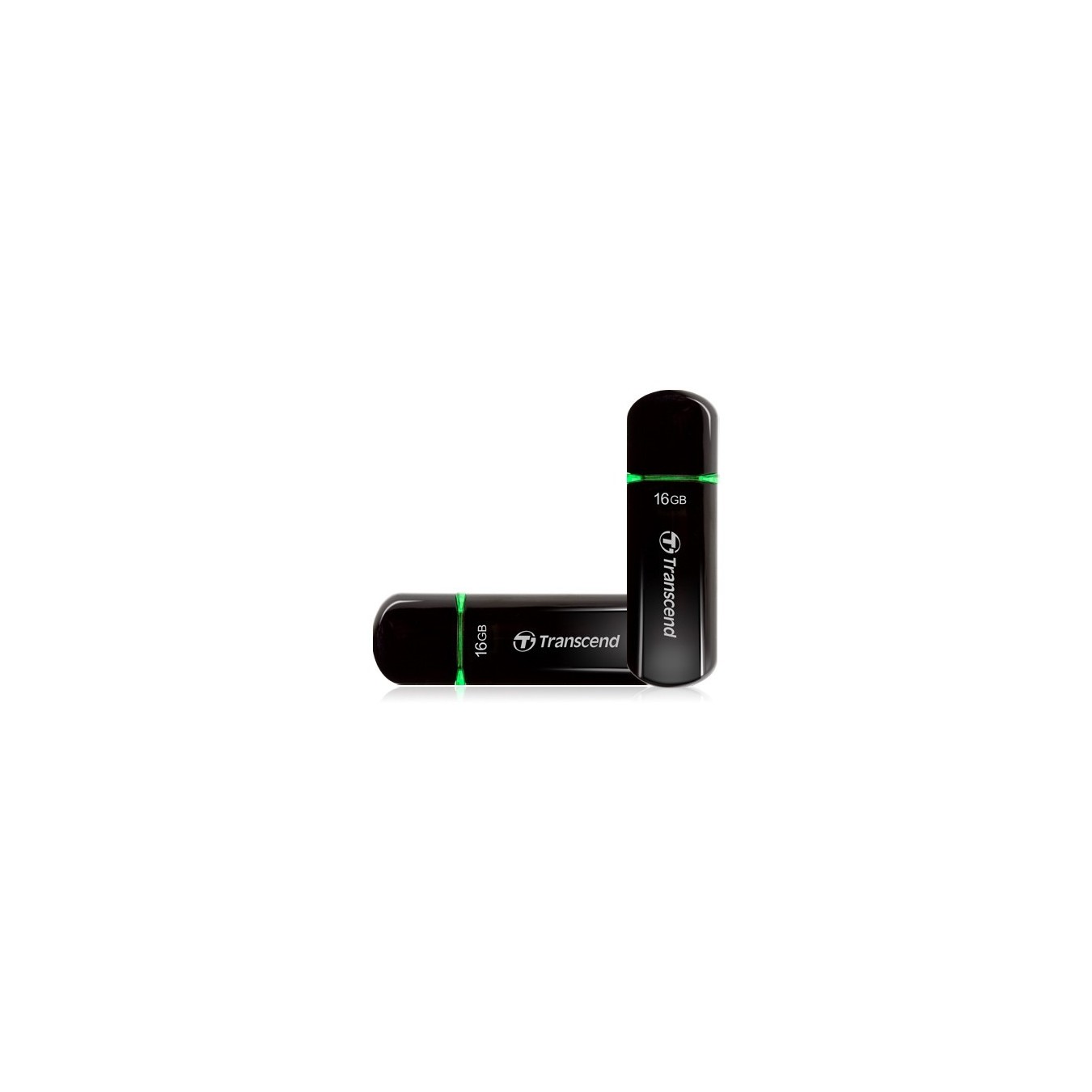 STICK RAMU 16GB Transcend USB2.0 - Characteristics (Black, 16 GB, USB 2.0) — Buy in Cyprus with Fast Delivery