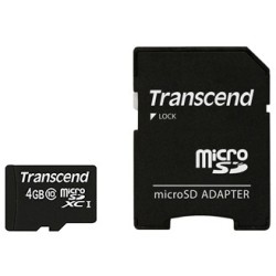 Buy Transcend Premium MicroSDHC 4GB with Adapter - Black, 90 MB/s Read in Cyprus, Nicosia, Limassol, Larnaka, Pafos