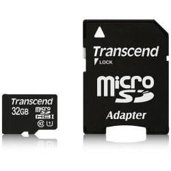 Buy Transcend Premium MicroSDHC 32GB with Adapter - MicroSDHC, U1, Class 10, 90 ... in Cyprus, Nicosia, Limassol, Larnaka, Pafos
