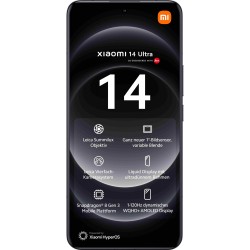 Buy Xiaomi 14 Ultra Dual SIM 16+512GB - (Black, 16GB RAM, 512GB storage, Android... in Cyprus, Nicosia, Limassol, Larnaka, Pafos