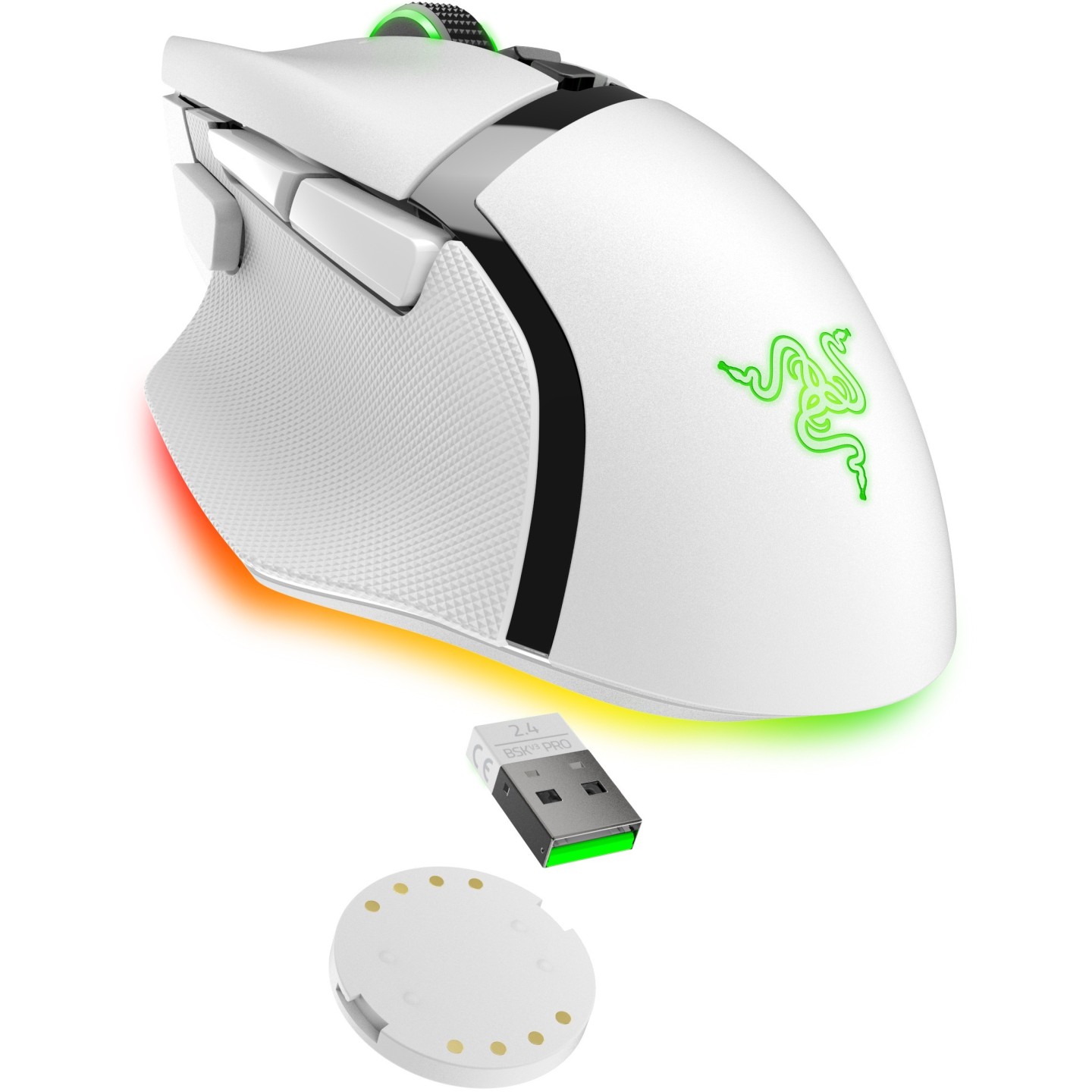 Razer Basilisk V3 Pro 35K Right-Handed Gaming Mouse - White (Retail) — Buy in Cyprus with Fast Delivery