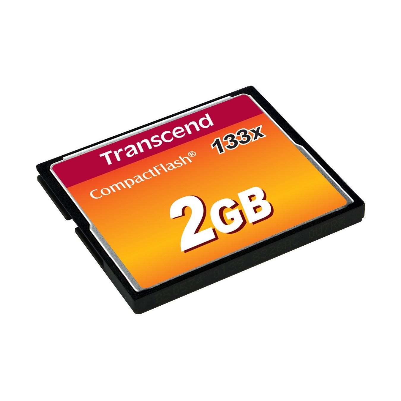 Transcend CompactFlash Card - 133x - Black, 2GB, 50 MB/s read, 20 MB/s write — Buy in Cyprus with Fast Delivery