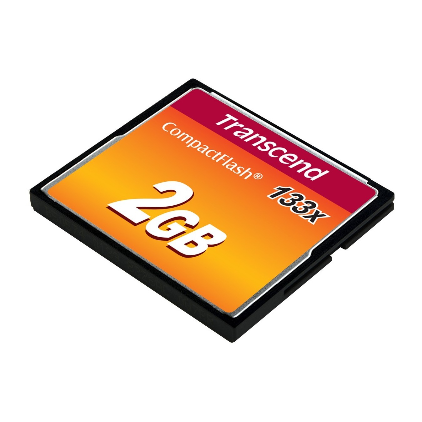 Transcend CompactFlash Card - 133x - Black, 2GB, 50 MB/s read, 20 MB/s write — Buy in Cyprus with Fast Delivery