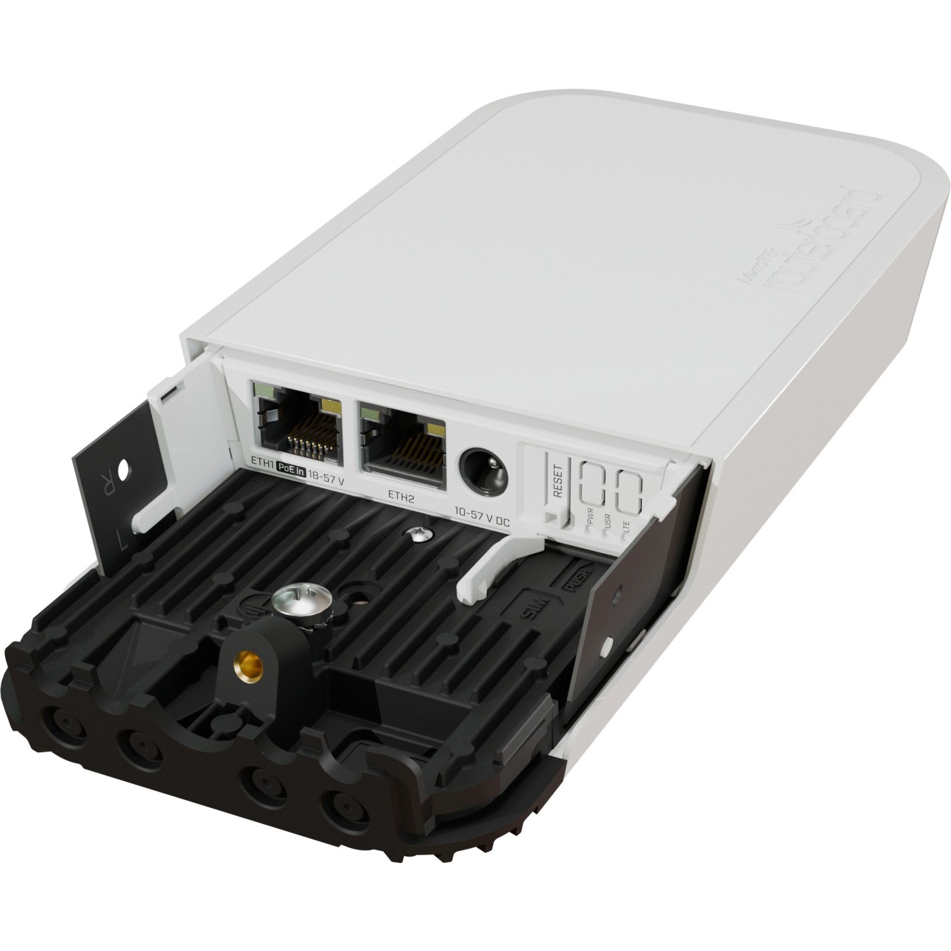 MikroTik wAPGR-5HacD2HnD&EC200A-EU - wAPGR-5HacD2HnD&EC200A-EU - Black/White, Dual-band 2.4+5 GHz, 300 Mbps