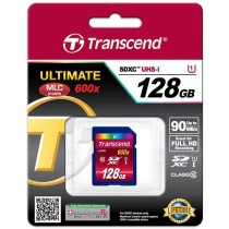 CARD Card 128GB Transcend SDXC UHS-I 600x - Black, 128GB, U1, 90 MB/s — Buy in Cyprus with Fast Delivery