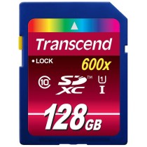 CARD Card 128GB Transcend SDXC UHS-I 600x - Black, 128GB, U1, 90 MB/s — Buy in Cyprus with Fast Delivery
