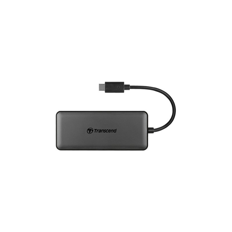 Buy STICK USB-HUB 6 in 1 Transcend USB3.1 TYPE-C HUB5C - HUB5C - Black in Cyprus, Nicosia, Limassol, Larnaka, Pafos