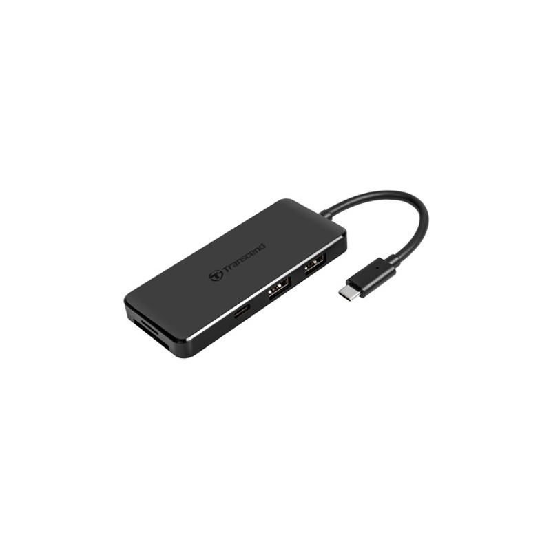 Buy STICK USB-HUB 6 in 1 Transcend USB3.1 TYPE-C HUB5C - HUB5C - Black in Cyprus, Nicosia, Limassol, Larnaka, Pafos