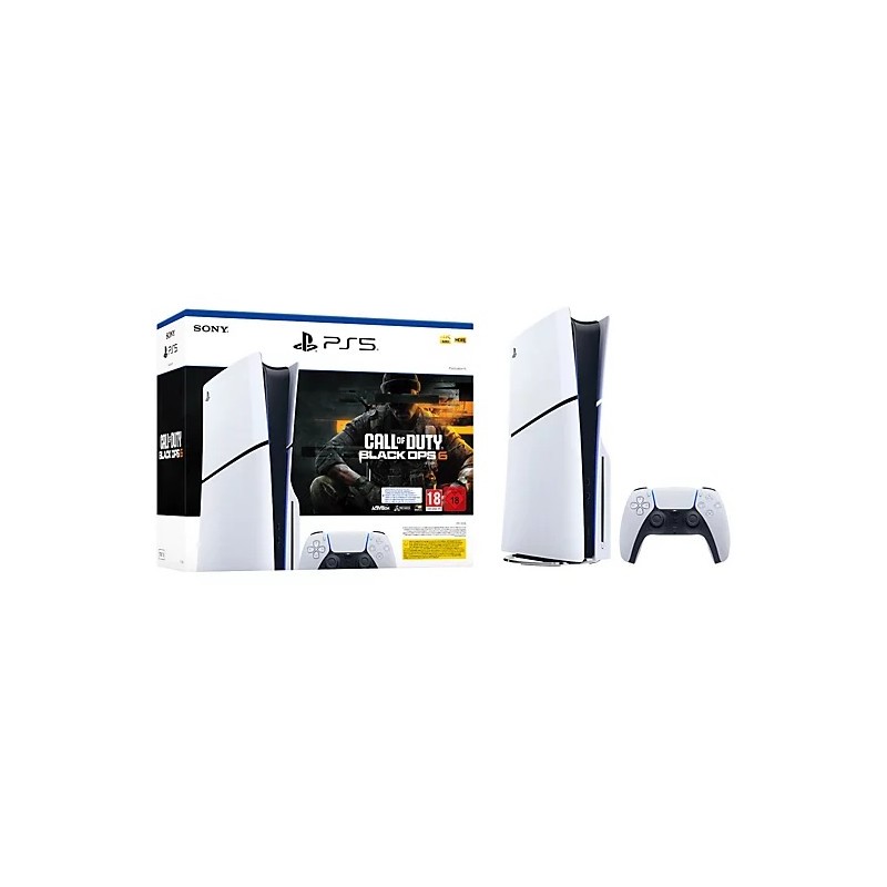 Buy PlayStation 5 Slim - White/Black, 1 TB, 3.5 GHz Zen 2, 8-core, RDNA2 10.3 TF... in Cyprus, Nicosia, Limassol, Larnaka, Pafos