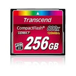 Buy Transcend CompactFlash Card 256GB - TS256GCF800 - Black, 256GB CF, 120 MB/s ... in Cyprus, Nicosia, Limassol, Larnaka, Pafos