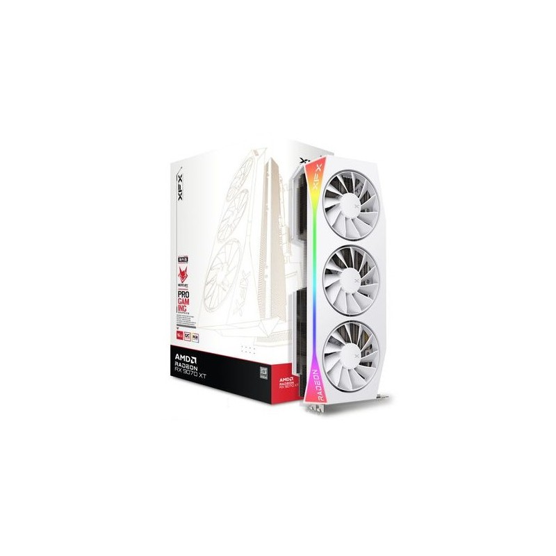 Buy RX 9070 XT 16GB XFX Mercury Gaming RGB OC - RX 9070 XT - White, 16GB GDDR6, ... in Cyprus, Nicosia, Limassol, Larnaka, Pafos
