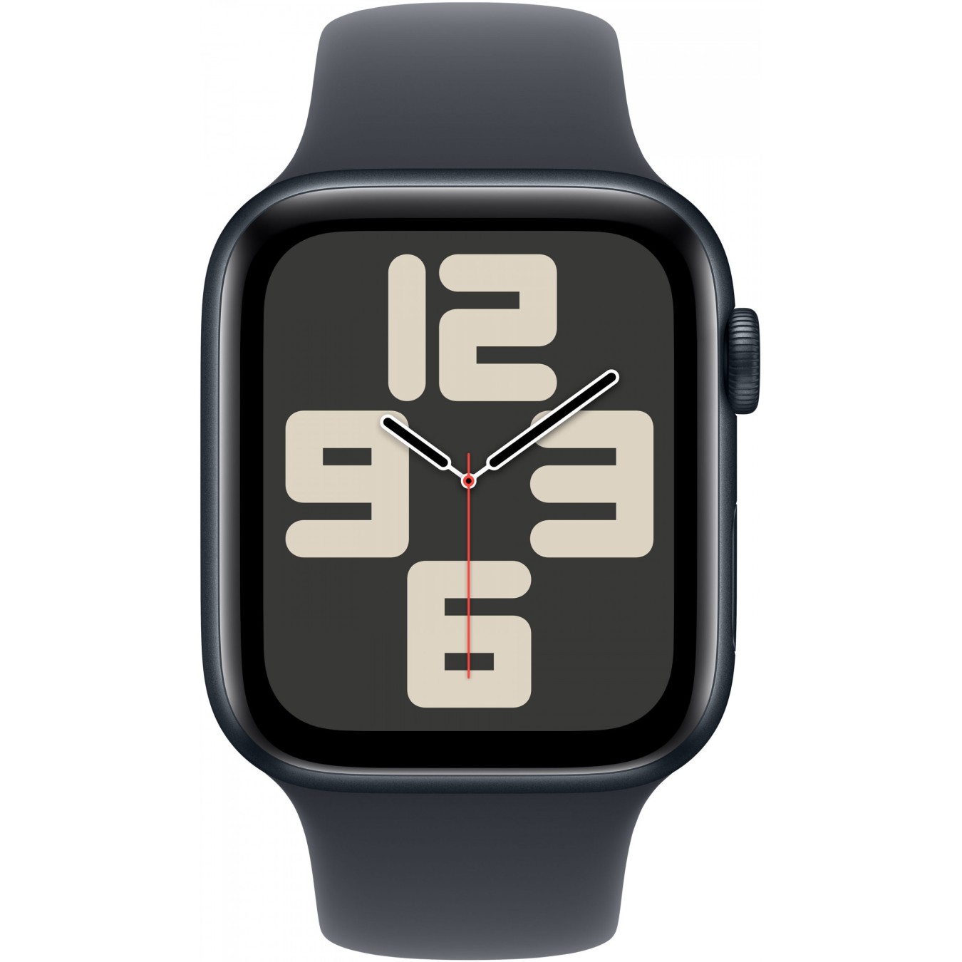 Apple Watch SE GPS + Cellular 44mm Midnight Aluminium Case with Midnight Sport Band - M/L - 32 GB, S8, Bluetooth 5.3