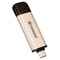 Buy Transcend JetFlash - 930C - Gold, 256GB, Dual USB-A/USB-C, USB 3.2 Gen1 in Cyprus, Nicosia, Limassol, Larnaka, Pafos