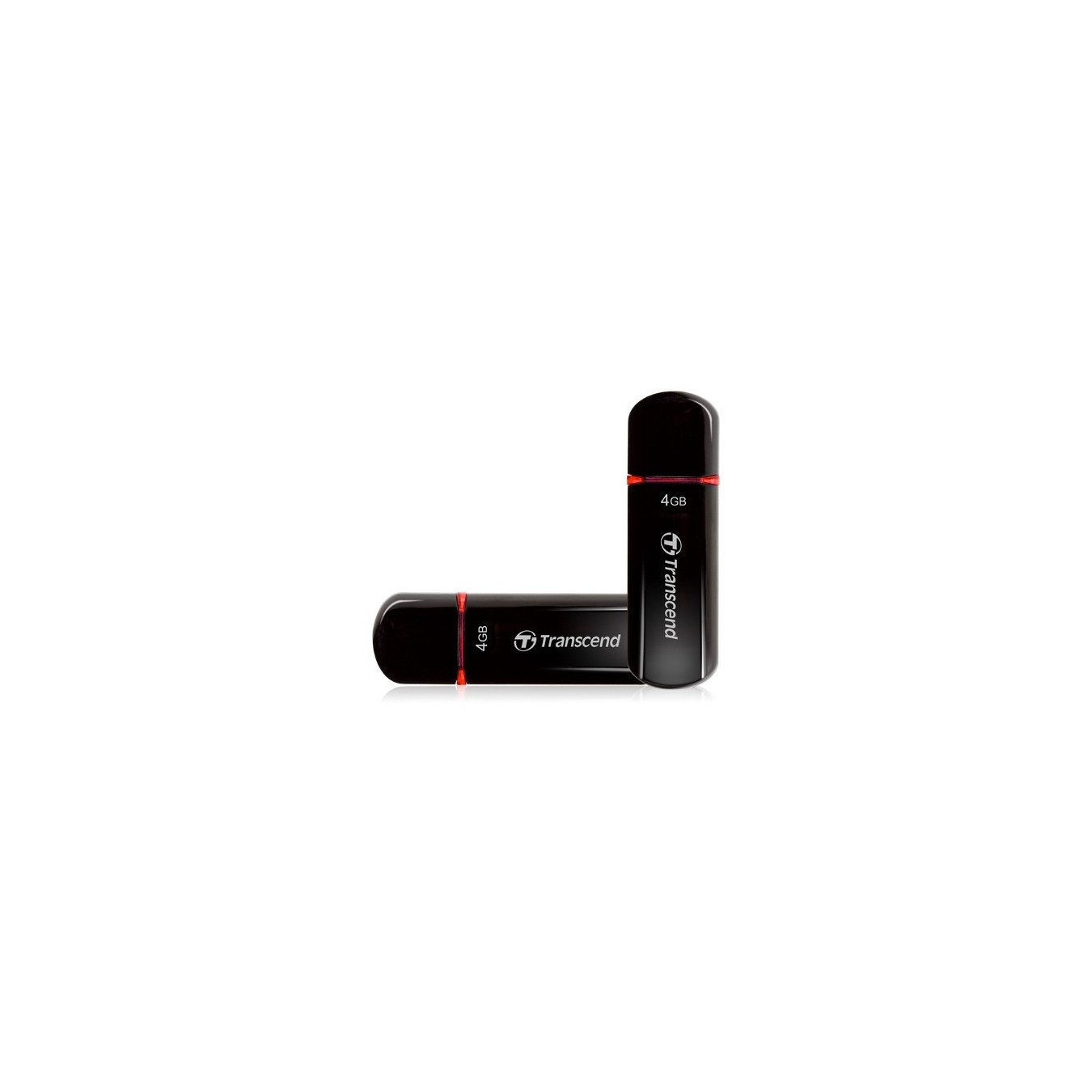 Transcend JetFlash 600 USB Flash Drive - JetFlash 600 - Black, 4GB, USB 2.0 — Buy in Cyprus with Fast Delivery