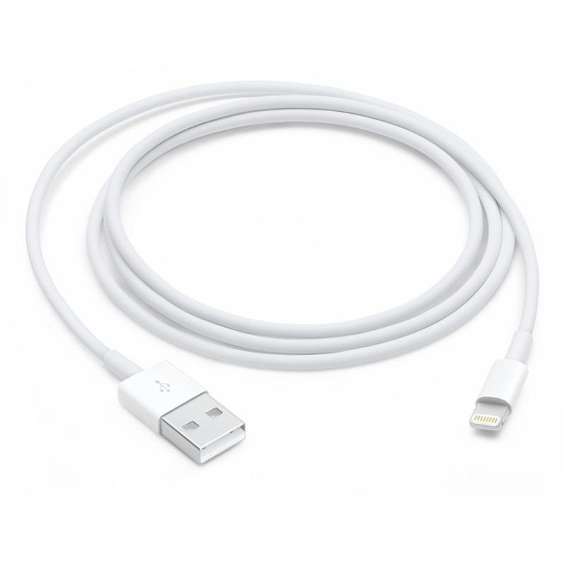 Buy Apple Lightning to USB Cable - 1 m - White in Cyprus, Nicosia, Limassol, Larnaka, Pafos