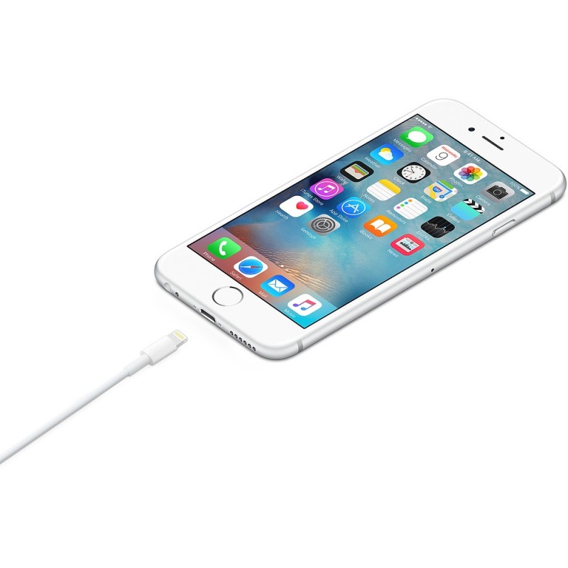 Buy Apple Lightning to USB Cable - 1 m - White in Cyprus, Nicosia, Limassol, Larnaka, Pafos
