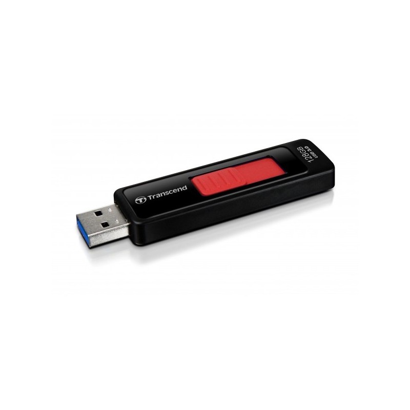 Buy STICK Transcend JetFlash 760 - JetFlash 760 - 128GB, USB-A, Slide, Black/Red in Cyprus, Nicosia, Limassol, Larnaka, Pafos