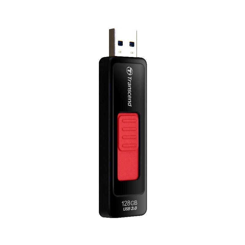 Buy STICK Transcend JetFlash 760 - JetFlash 760 - 128GB, USB-A, Slide, Black/Red in Cyprus, Nicosia, Limassol, Larnaka, Pafos