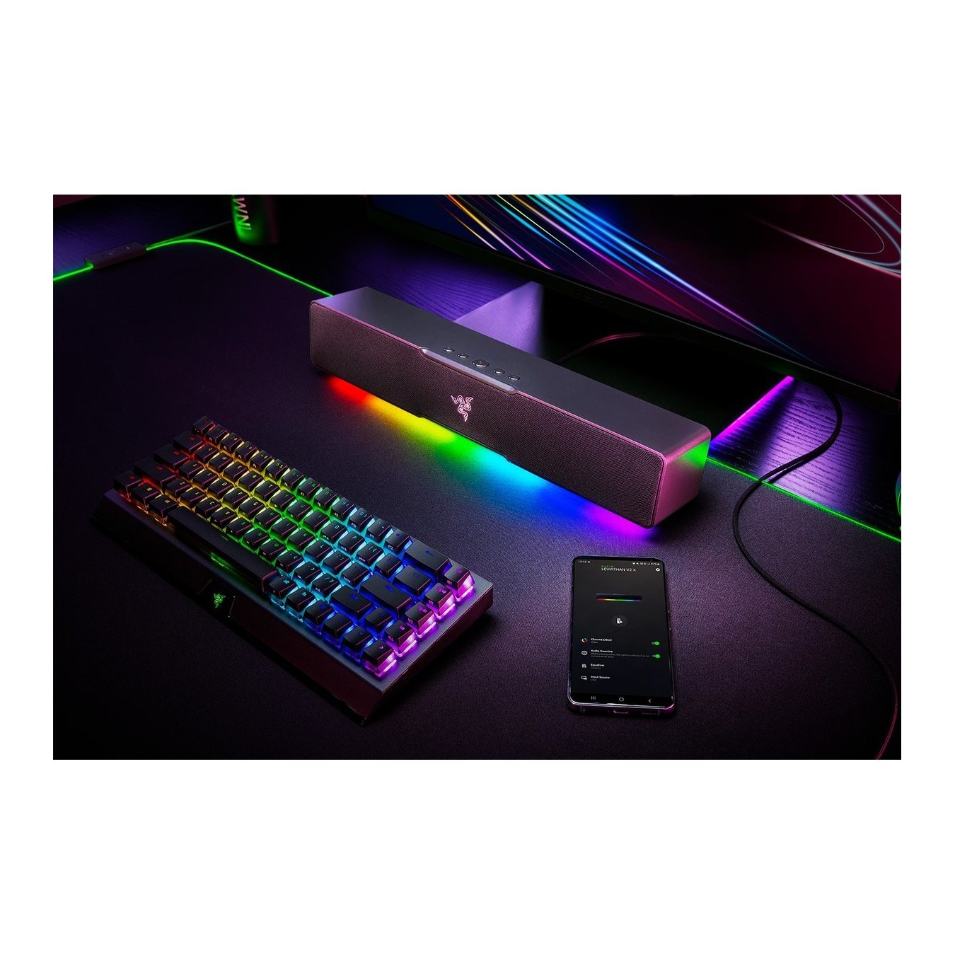 Razer Leviathan V2 X - Black - 65 W RMS, USB & Wireless Soundbar — Buy in Cyprus with Fast Delivery